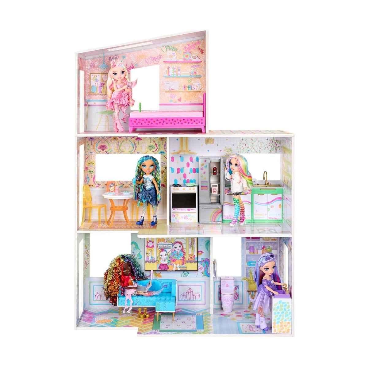 Rainbow High Color & Play - 3-Story Dollhouse by MGA Entertainment