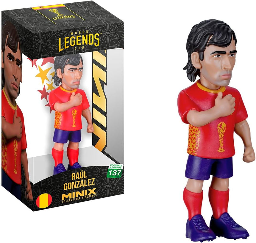 Minix Raúl Spain World Cup Action Figure 12 cm