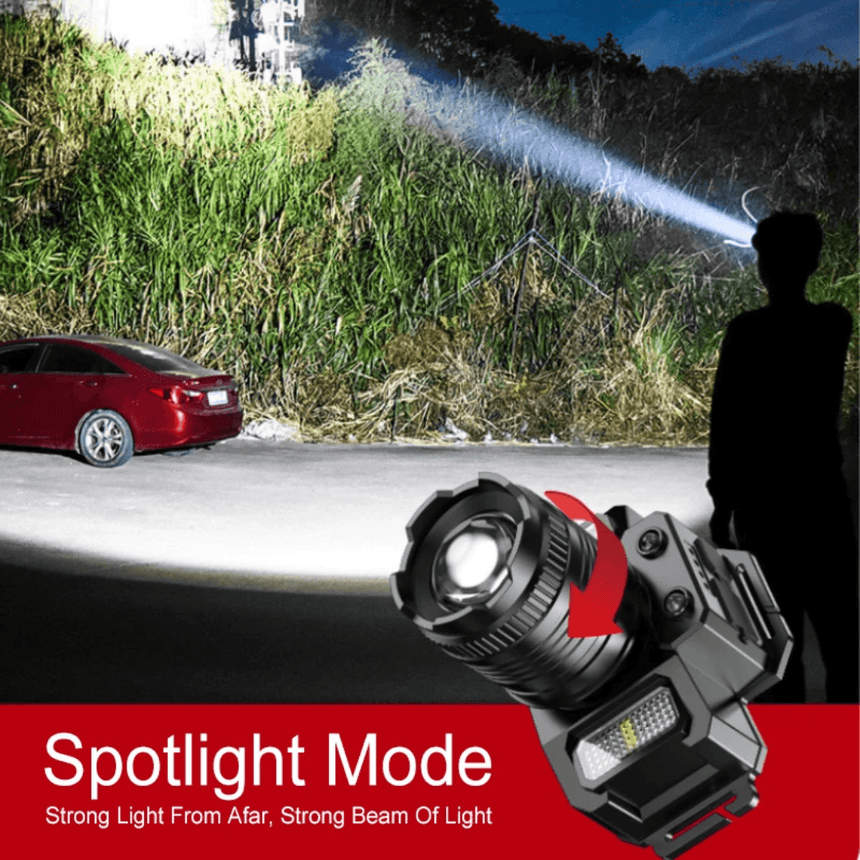 Rechargeable headlamp 