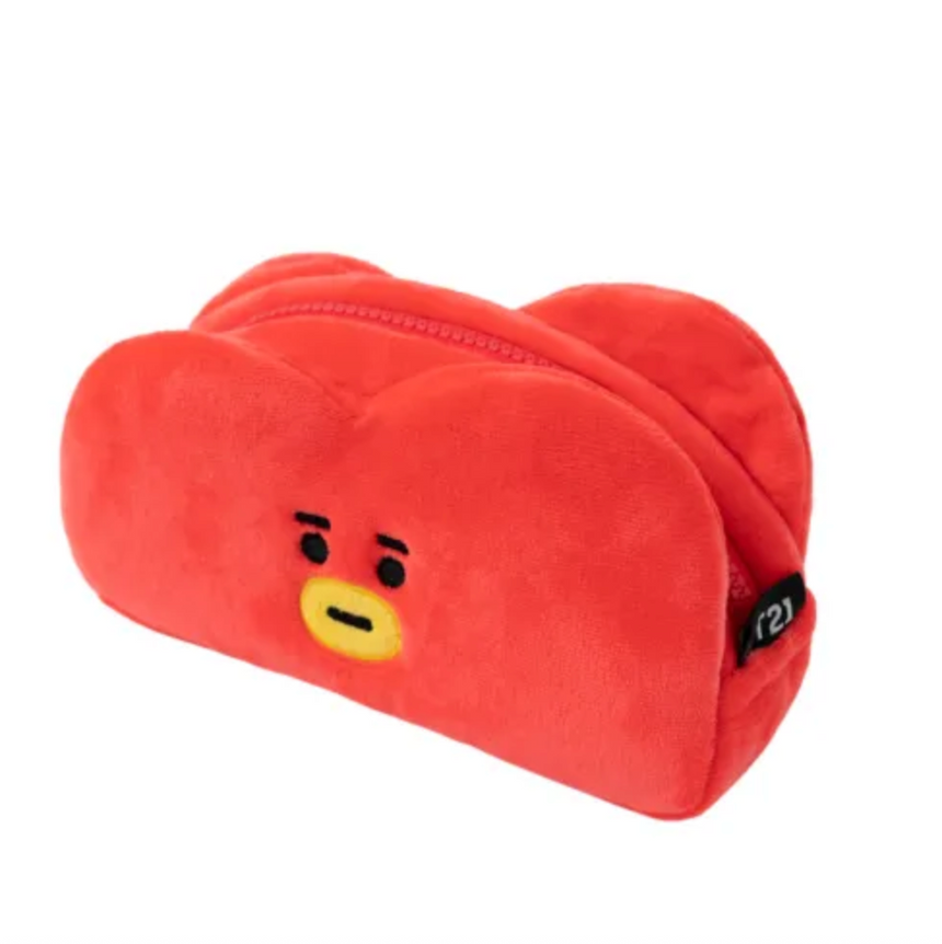 Red Tata Plush Pencil Case