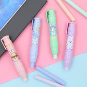 Retractable Pen Shaped Eraser Set