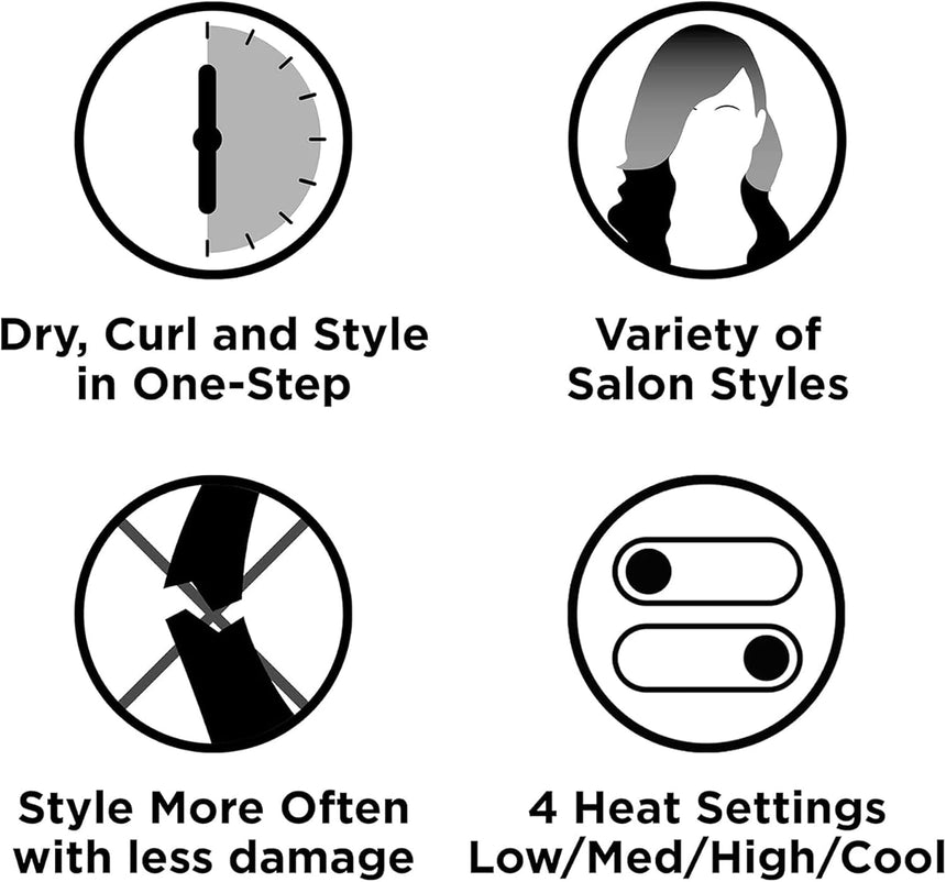 Revlon One Step Blow-Dry Multi Styler - 3 in 1 Dry, RVDR5333