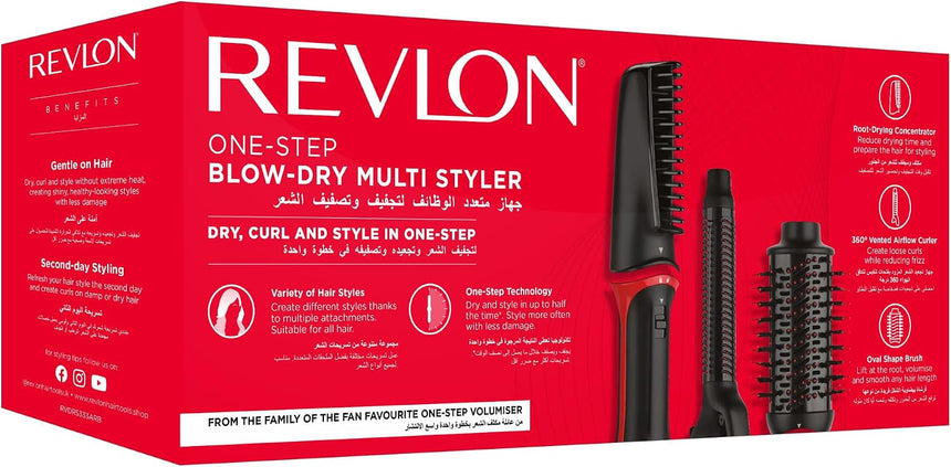 Revlon One Step Blow-Dry Multi Styler - 3 in 1 Dry, RVDR5333