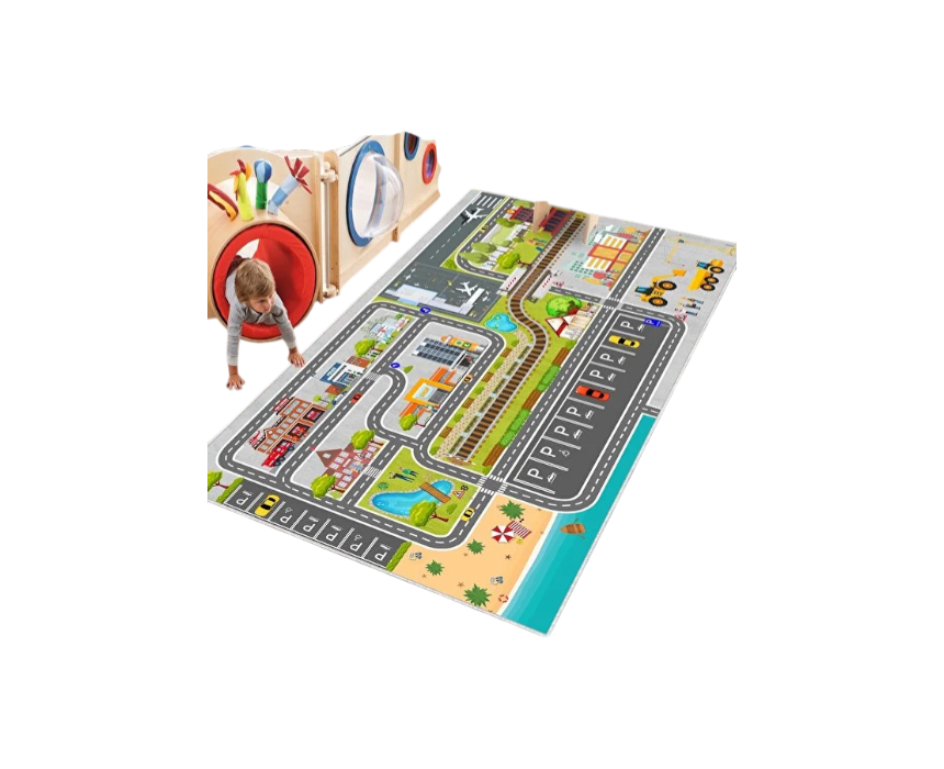 Road Map Kids Play Mat