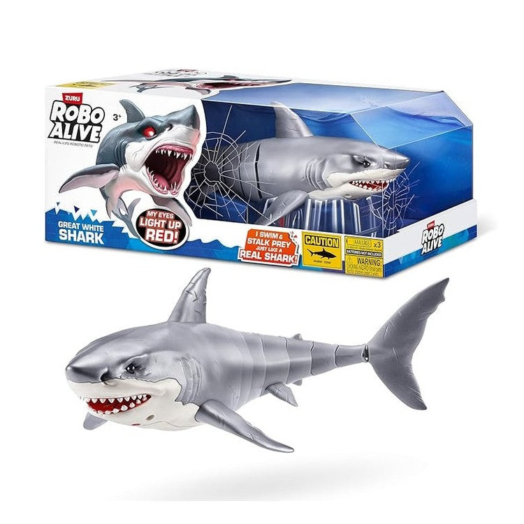 Robo Alive Great White Shark by Silverlit