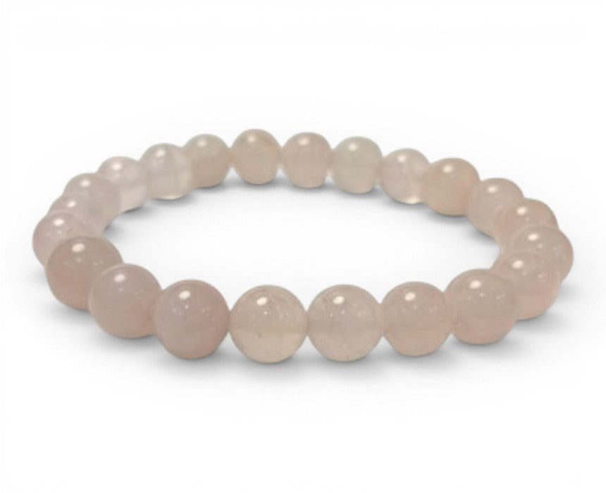 Rose Quartz Beaded Bracelet