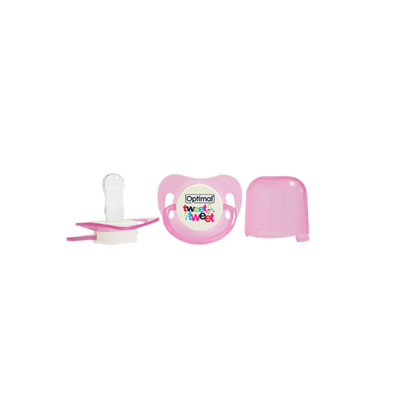Round Nipple Silicone Pacifier 6+