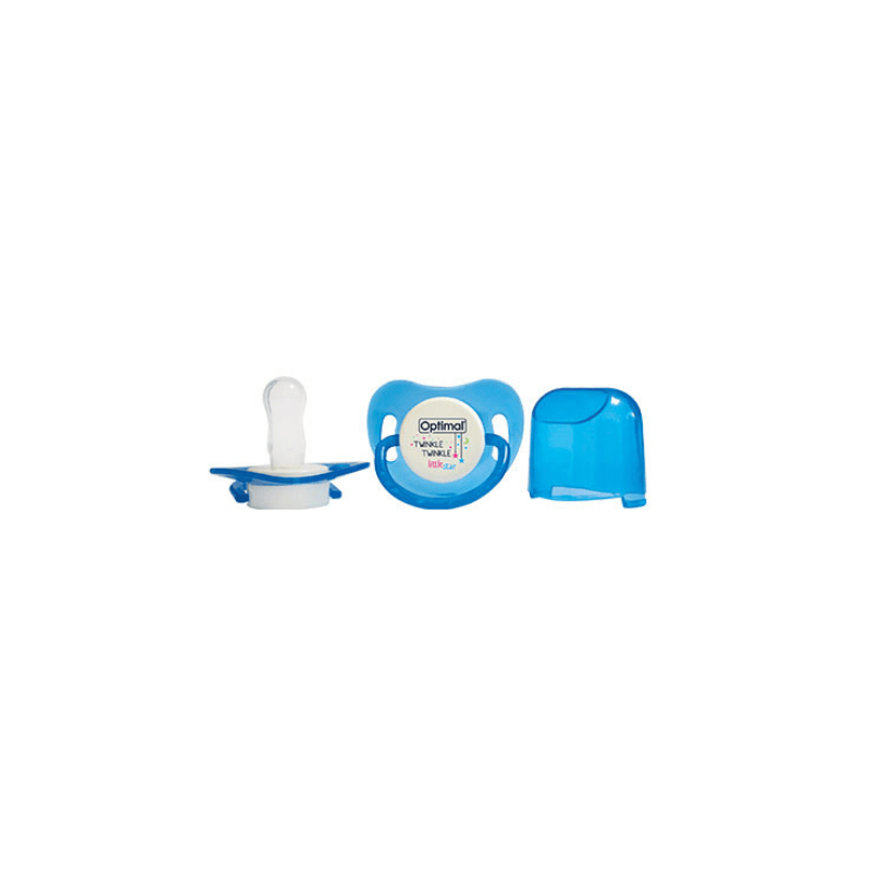 Round Nipple Silicone Pacifier 6+