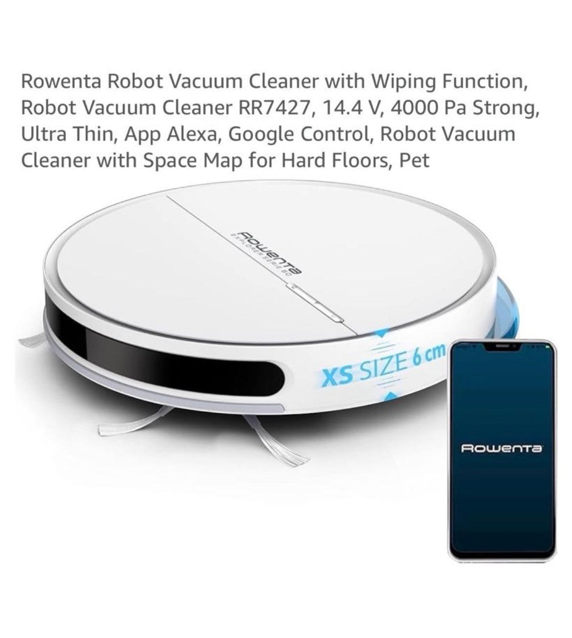 Rowenta Robot Vacuum Cleaner