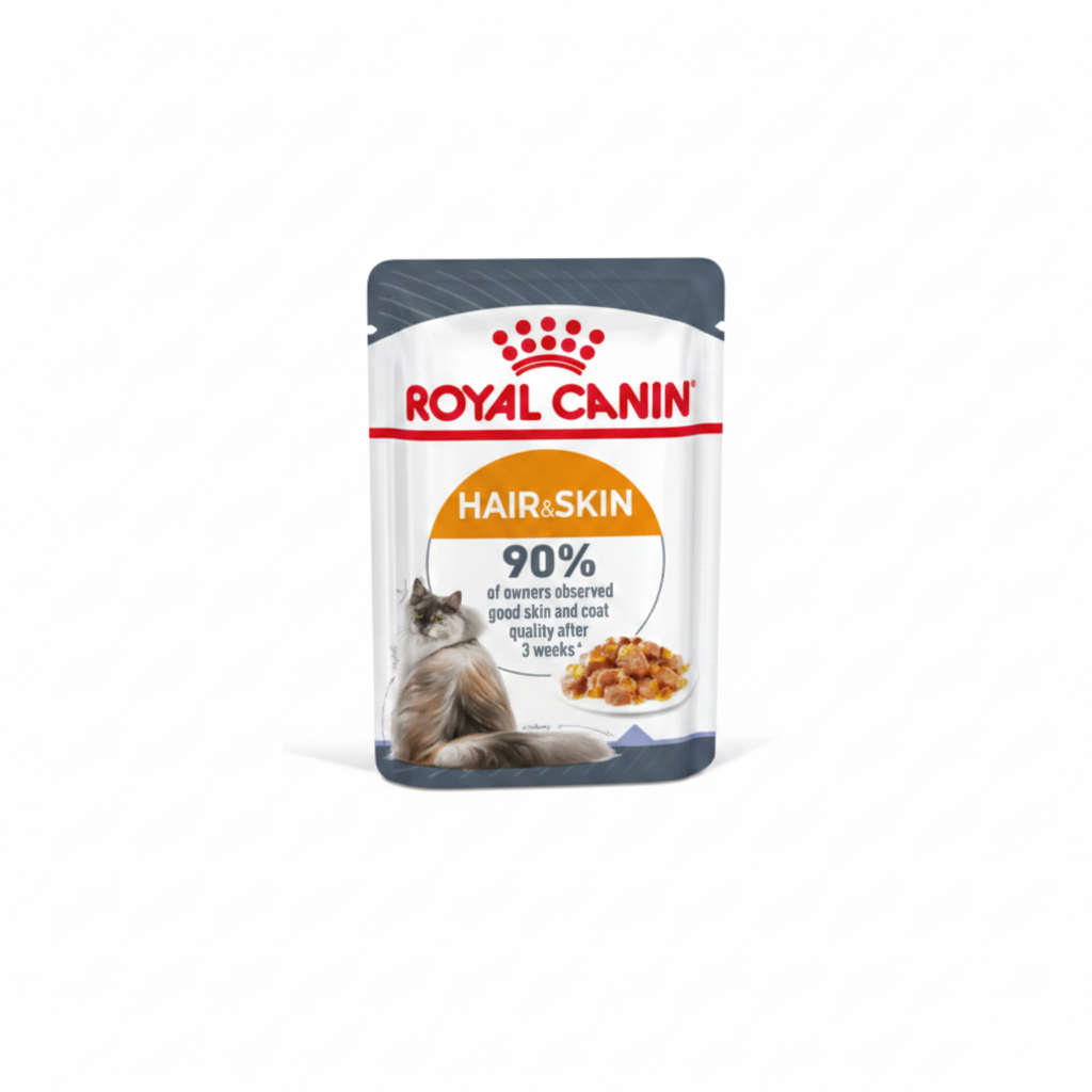 Royal Canin cat food packaging on a white background