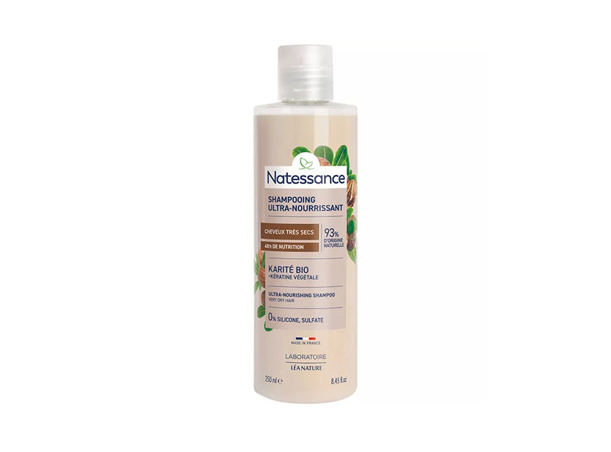 Natessance Shampoo Karite Shea Butter 250 ml