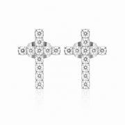 Cross Stud Earrings