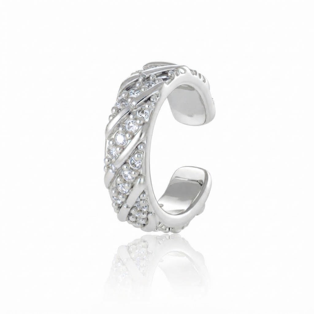 Aurora Ear Cuff Silver