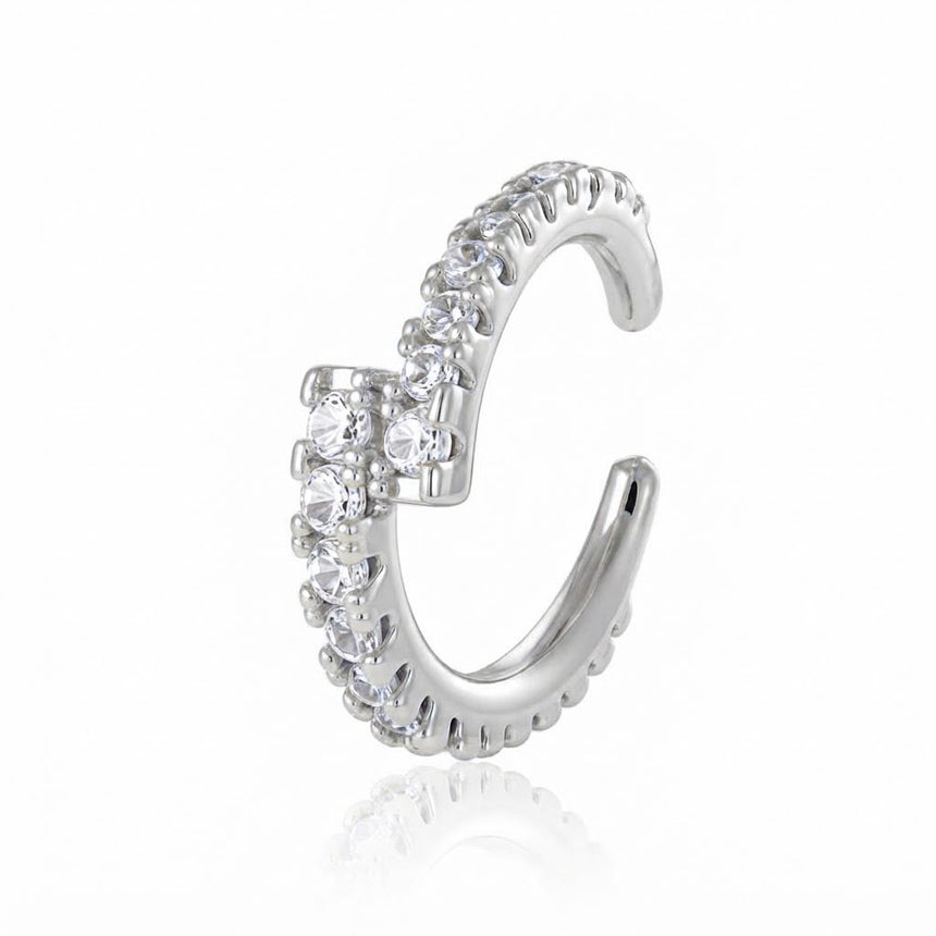 Twinkle Ear Cuff Silver