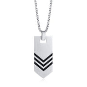 Black Arrows Men Necklace