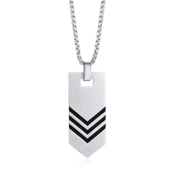 Black Arrows Men Necklace