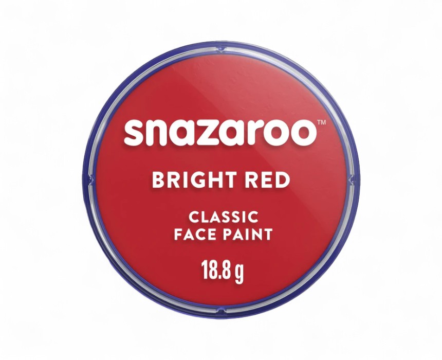 Snazaroo Bright Red Face Paint