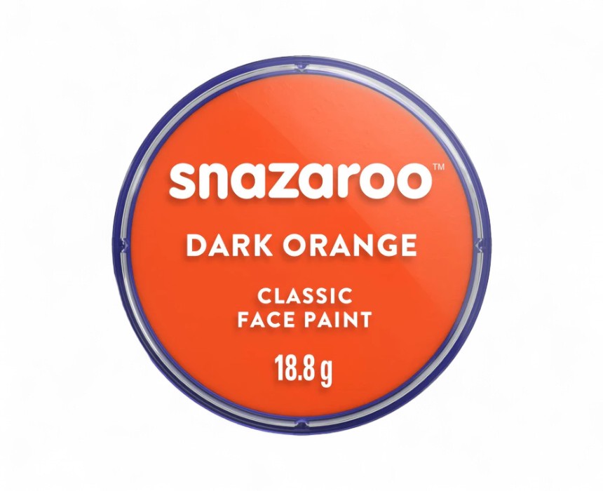 Snazaroo Dark Orange Face Paint