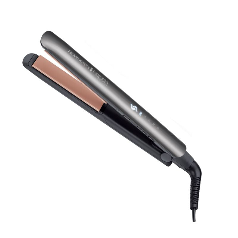 Keratin Protect Intelligent Straightener Hair Straighteners Keratin Protect Intelligent Straightener Keratin Protect Intelligent Straightener Remington