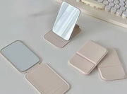 Compact Leather Pocket Mirror