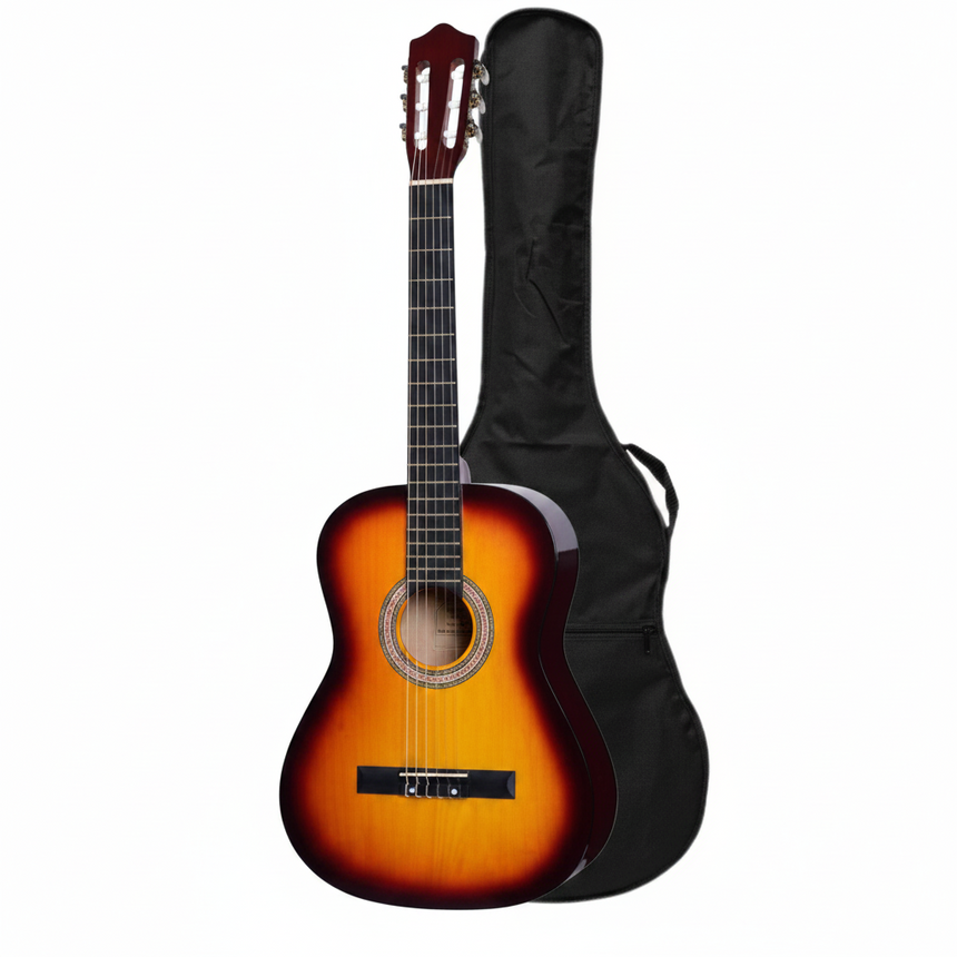 Classical Guitar MB39 SunBurst with Bag 39"