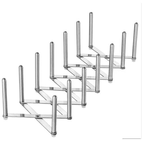 IKEA Stainless Steel Pot Lid Organizer