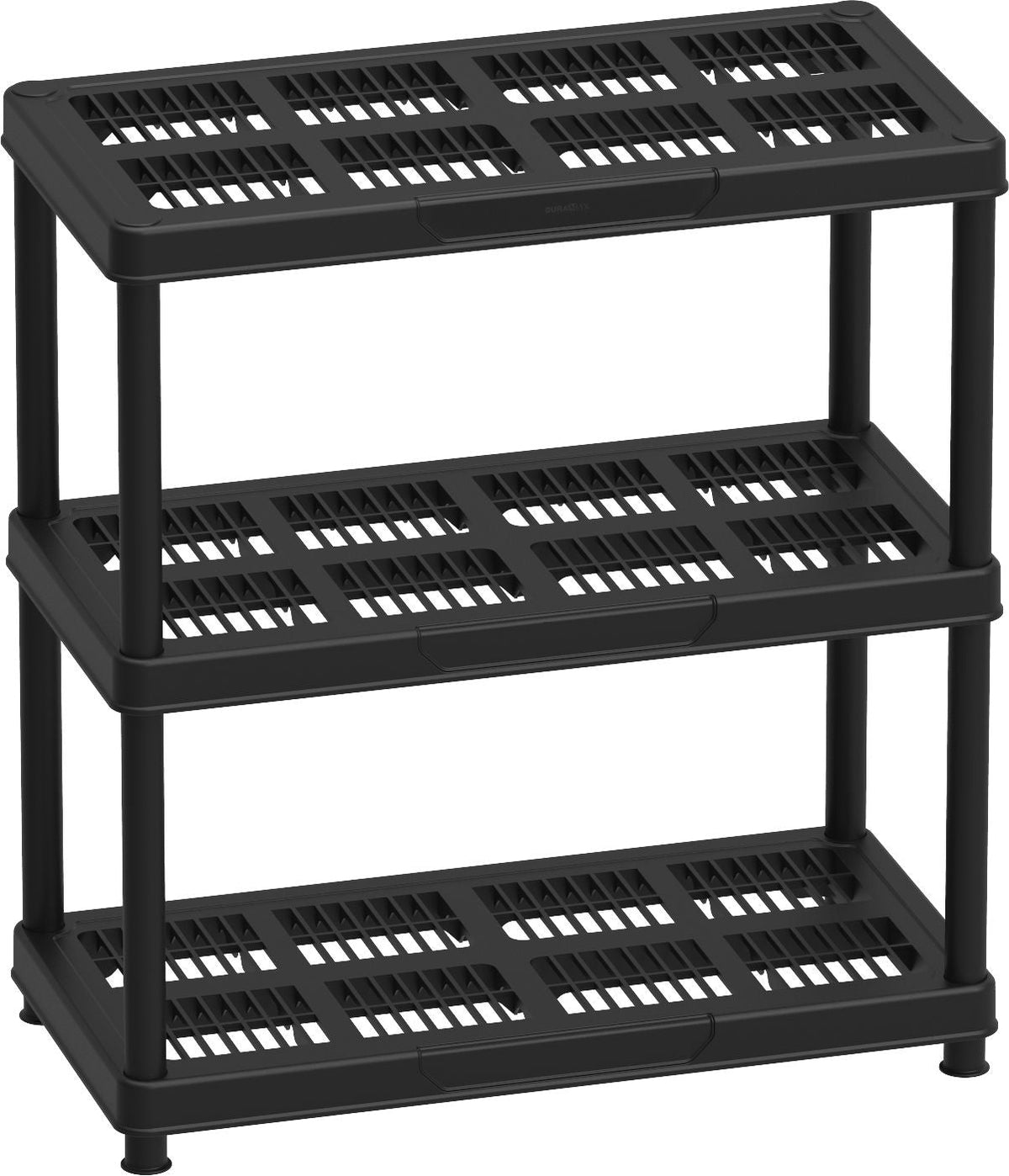 Duramax Plastic Shelving Rack Black Storage & Organization Duramax Plastic Shelving Rack Black Duramax Plastic Shelving Rack Black The German Outlet