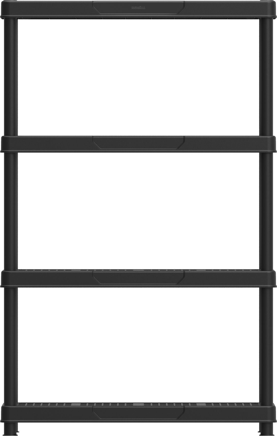 Duramax Plastic Shelving Rack Black Storage & Organization Duramax Plastic Shelving Rack Black Duramax Plastic Shelving Rack Black The German Outlet