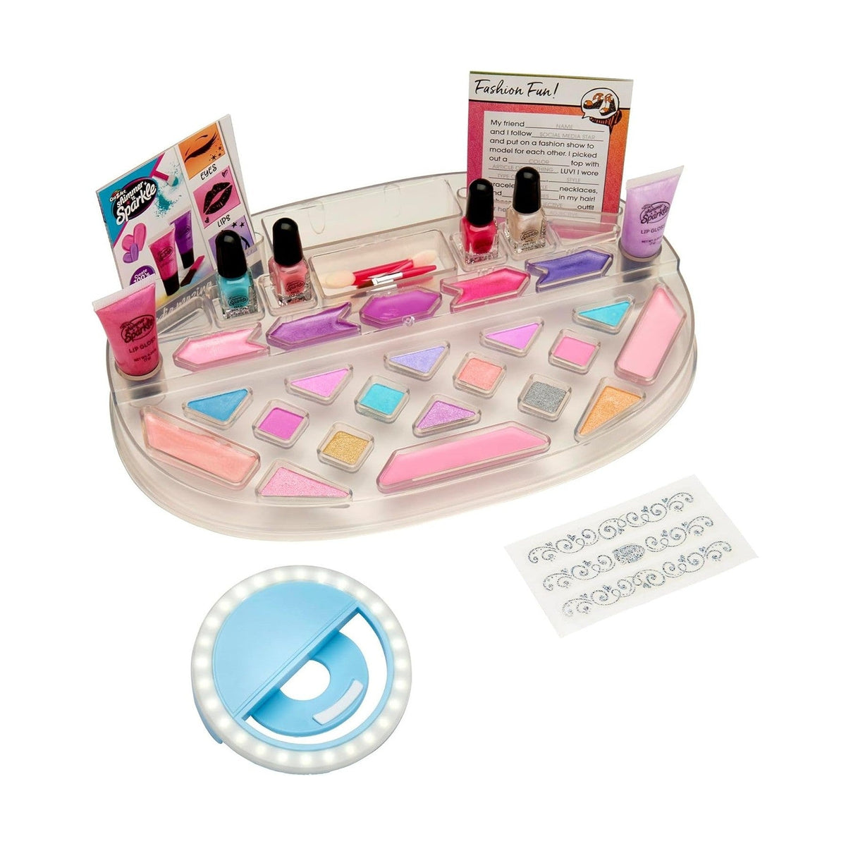 SHIMMER N SPARKLE LIGHT UP BEAUTY STUDIO by Cra-Z-Art