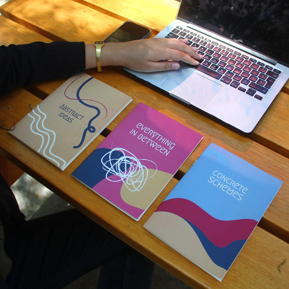 Sketchbooks A5 Bundle: Ideas - Schemes - Everything