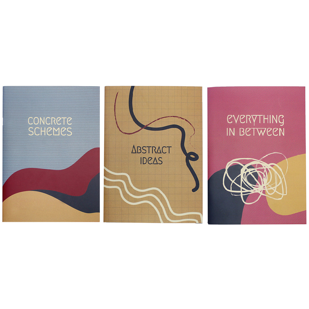 Sketchbooks A5 Bundle: Ideas - Schemes - Everything