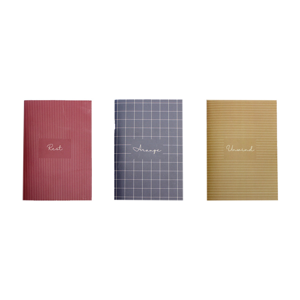 Sketchbooks A6 Bundle: Arange - Unwind - Rest