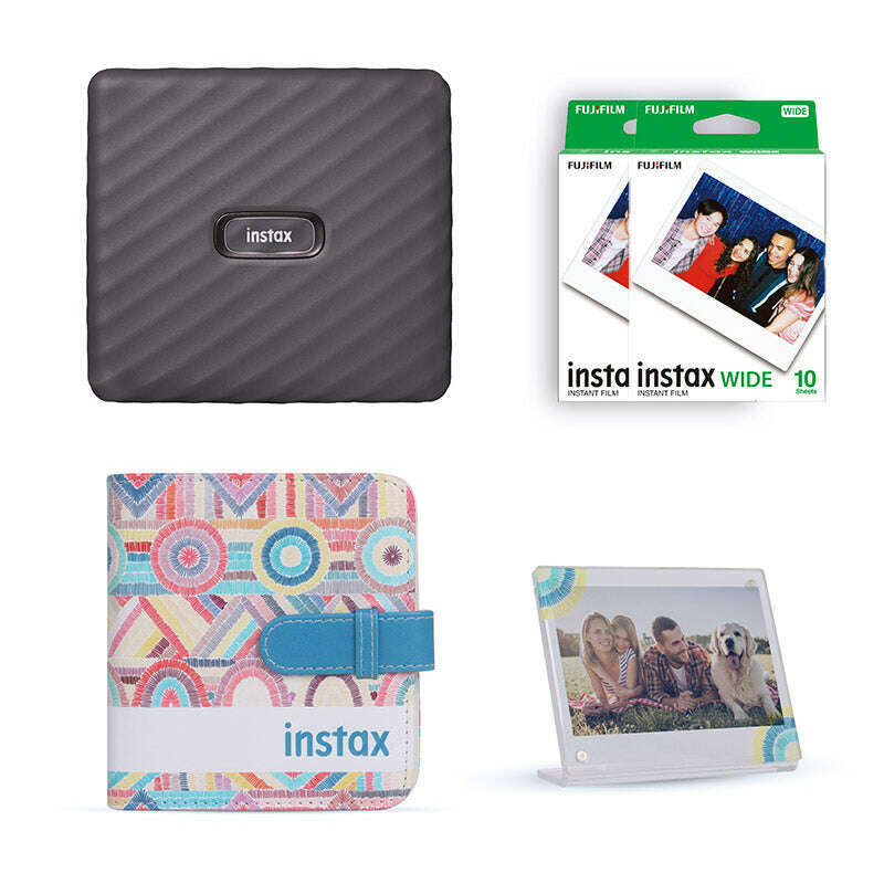 Wide Link Smartphone Printer Photo Kit Camera Wide Link Smartphone Printer Photo Kit Wide Link Smartphone Printer Photo Kit FujiFilm Instax