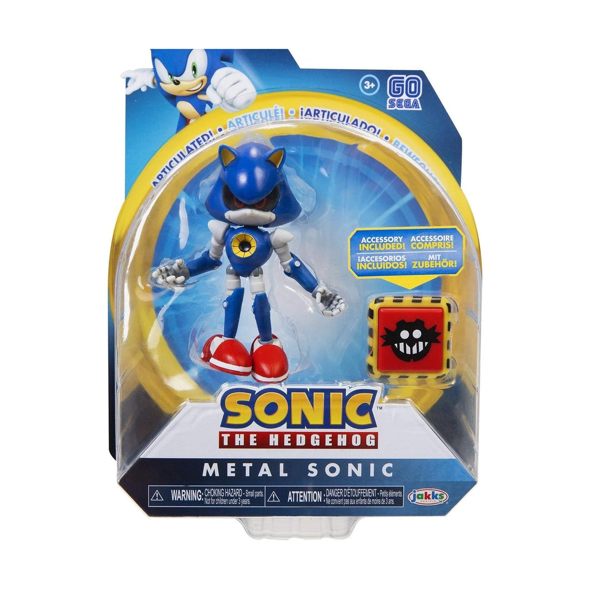 SONIC THE HEDGEDOG 4INCH FIGURE WITH ACCESSORIES by JAKKS Pacific