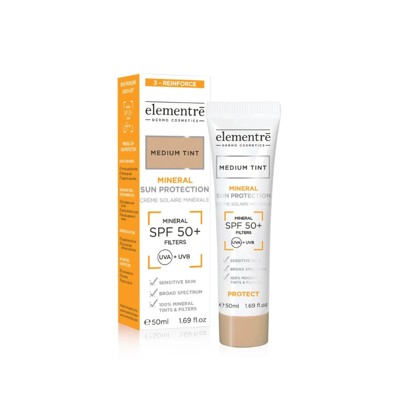SPF50+ Mineral Sun Protection - Medium 50ml