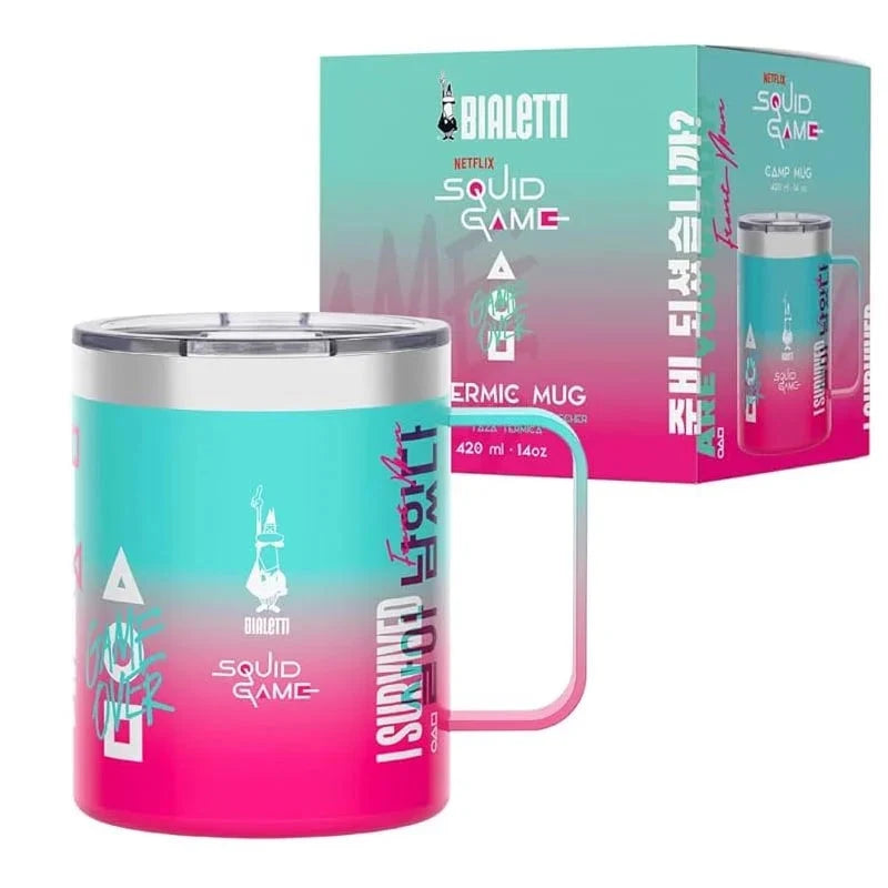 Mug Squid Game, 360ML Stainless Steel Flask Mug Squid Game, 360ML Mug Squid Game, 360ML Bialetti