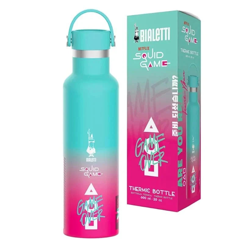Thermal bottle Squid Game, 600ML Stainless Steel Flask Thermal bottle Squid Game, 600ML Thermal bottle Squid Game, 600ML Bialetti