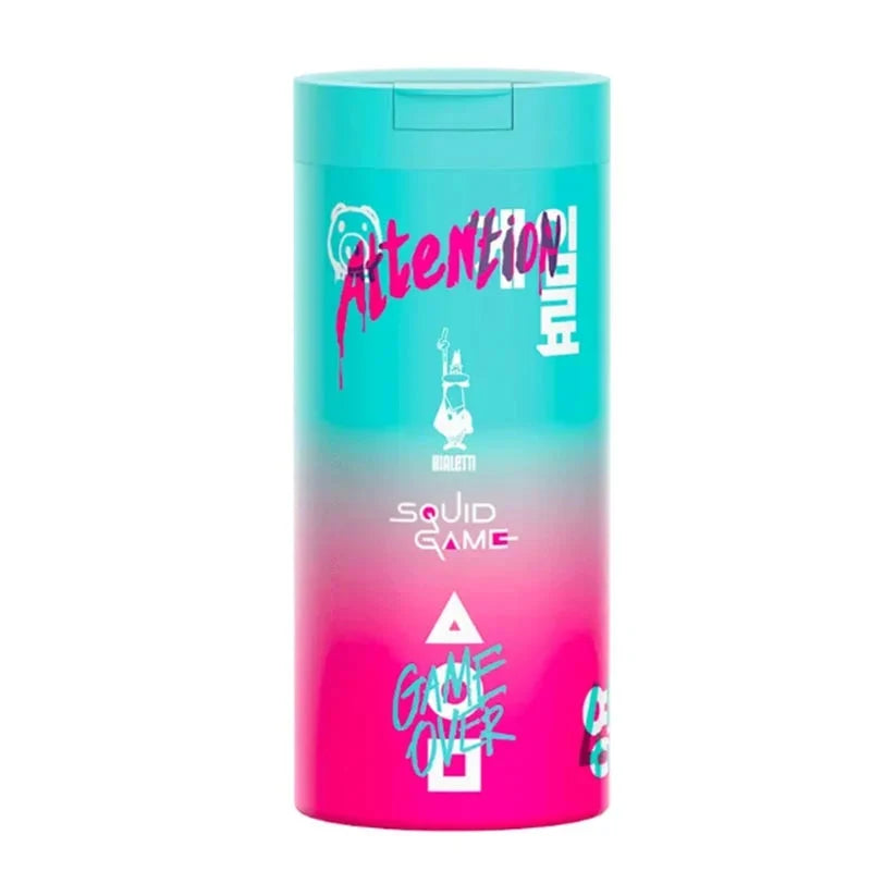 Thermal Mug Squid Game 360ML Stainless Steel Flask Thermal Mug Squid Game 360ML Thermal Mug Squid Game 360ML Bialetti