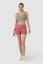 Cotton Shorts Dark Pink