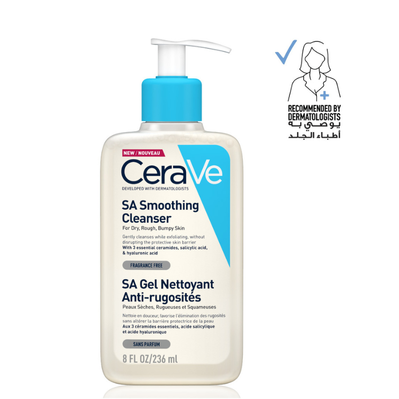 Sa Smoothing Cleanser For Dry And Rough Skin 236ml