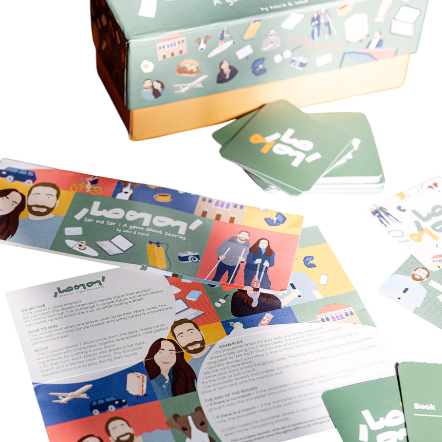 Card Game: Sar Ma Sar