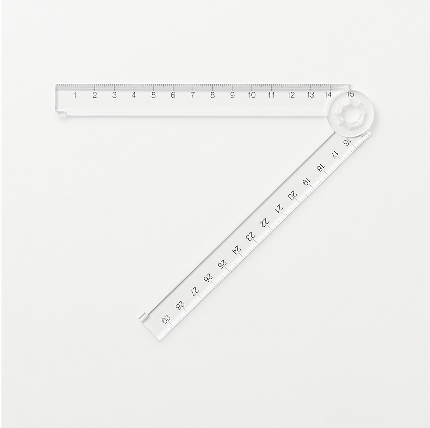 MUJI Double Ruler