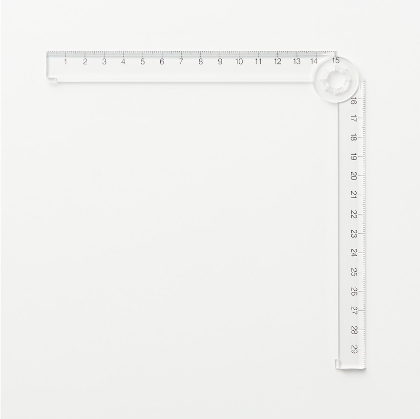 MUJI Double Ruler