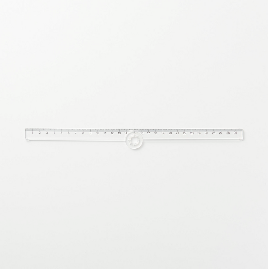 MUJI Double Ruler