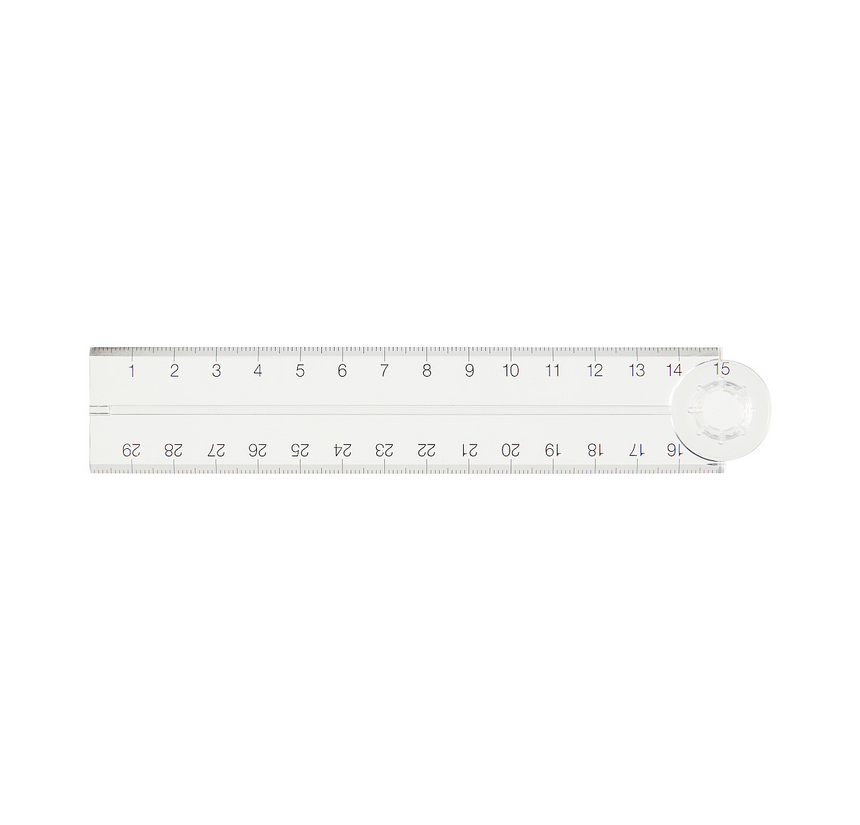 MUJI Double Ruler