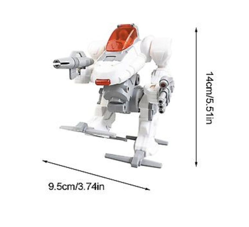 Assembly Robot Toy Stem Block Toy Solar Power