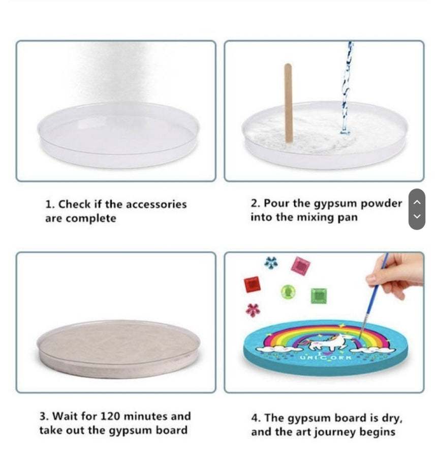 Paint Your Own Unicorns DIY Mould & Paint Kit