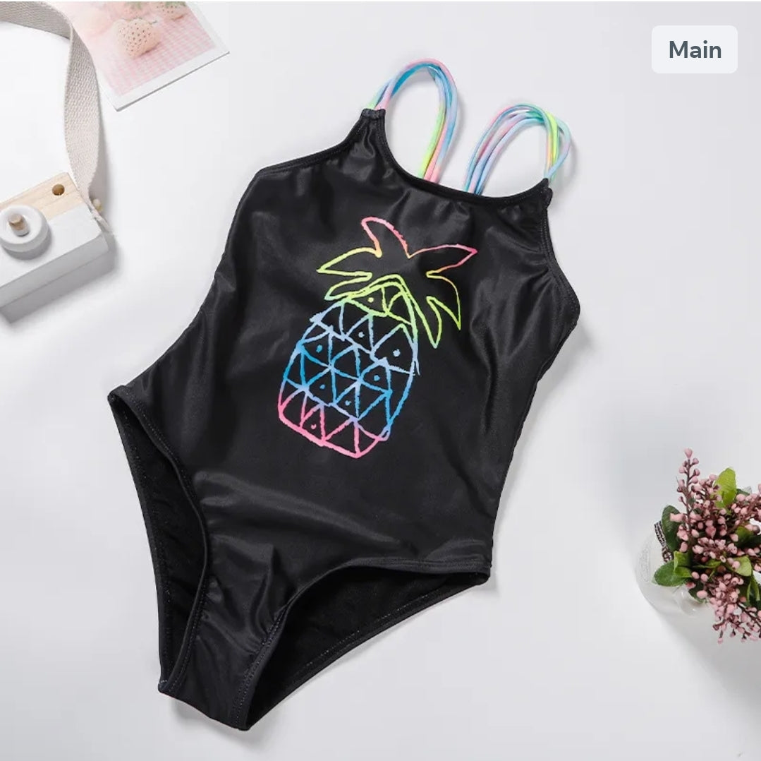 Girls Swimwear – Pineapple | Size 6–36month