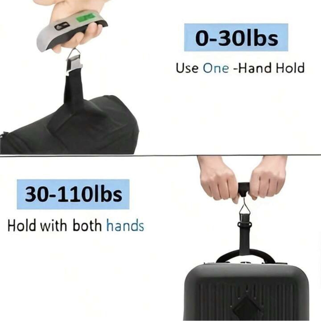 Digital Luggage Scale with Backlit LCD Display