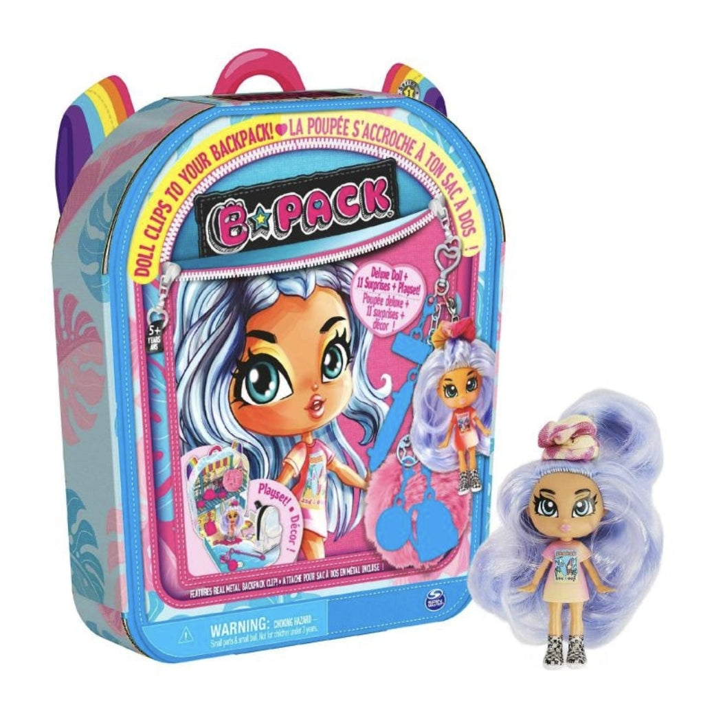 B Pack Deluxe Reina Reef Collectible Doll and Playset